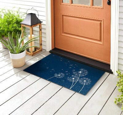 Front door doormat Flowers Blower