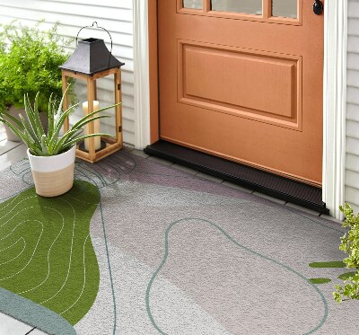 Front door doormat Abstract Geometry