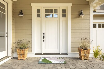 Front door doormat Abstract Geometry