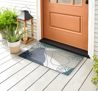 Front door doormat Geometric Abstraction