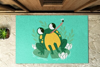 Front door doormat Froggy