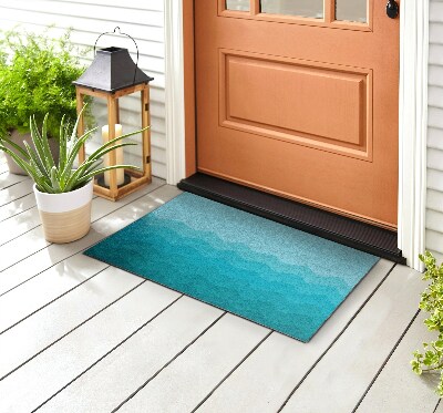 Front door doormat Geometric Waves