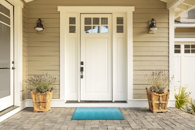 Front door doormat Geometric Waves