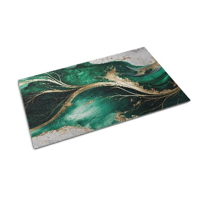 Front door mat Marble abstraction