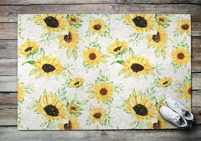 Outdoor mat Field Flowers