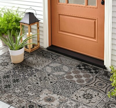 Front door doormat Geometric Mosaic