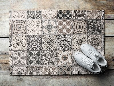 Front door doormat Geometric Mosaic