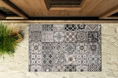 Front door doormat Geometric Mosaic