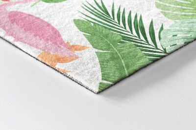 Outdoor mat Flamingo fowl