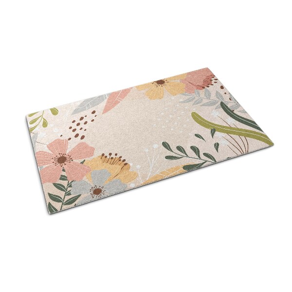 Outdoor mat Floristic pattern