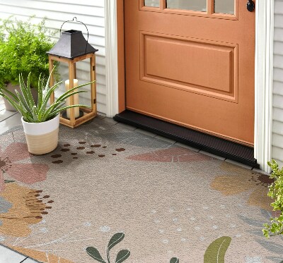 Outdoor mat Floristic pattern