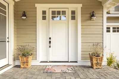 Outdoor mat Floristic pattern