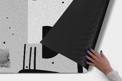 Outdoor mat Geometric structures