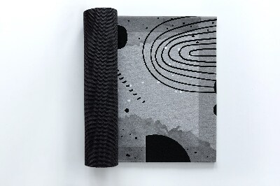 Outdoor mat Geometric motifs