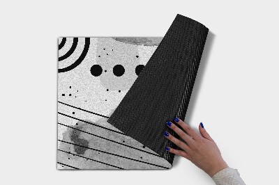 Outdoor mat Geometric figures