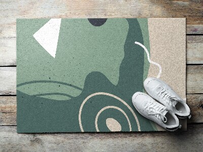 Outdoor mat Geometric design