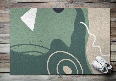 Outdoor mat Geometric design