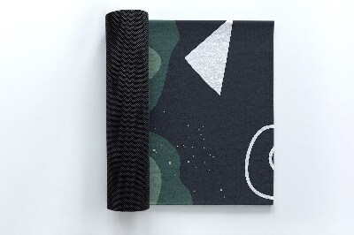 Outdoor mat Geometric Scheme