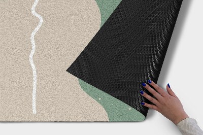 Outdoor mat Geometric Scheme