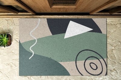 Outdoor mat Geometric Composition