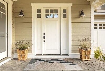 Outdoor door mat Vegetable Abstraction