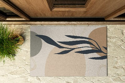 Outdoor door mat Vegetable Abstraction