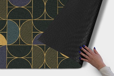 Outdoor mat Art Deco abstract