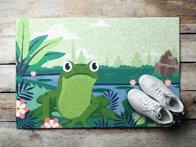 Outdoor mat Tropical Frog