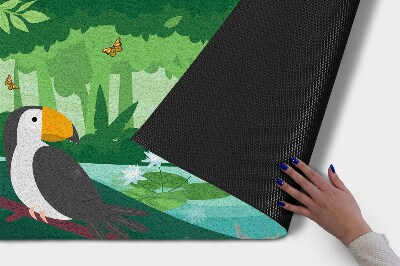 Outdoor mat Tropical Animals