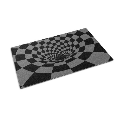 Outdoor door mat Optical illusion