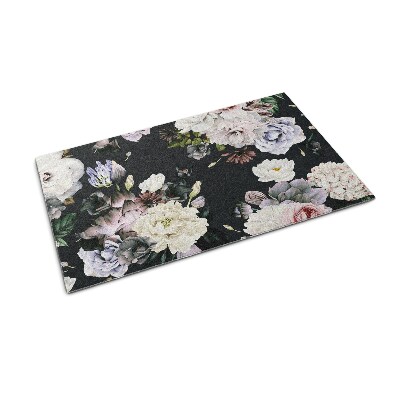 Outdoor door mat Floral composition