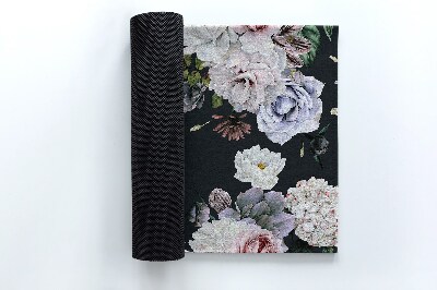 Outdoor door mat Floral composition