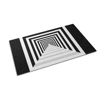 Outdoor door mat Three-dimensional Tunnel