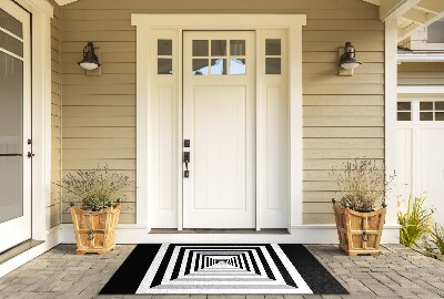 Outdoor door mat Three-dimensional Tunnel