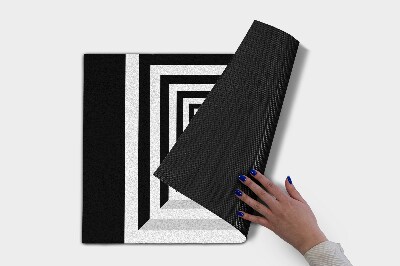 Outdoor door mat Three-dimensional Tunnel