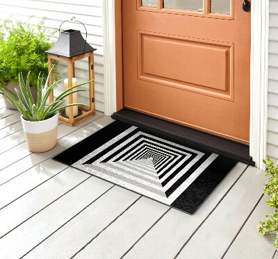 Outdoor door mat Three-dimensional Tunnel