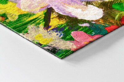 Outdoor door mat Floral meadow