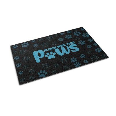 Outdoor floor mat Wipe paws