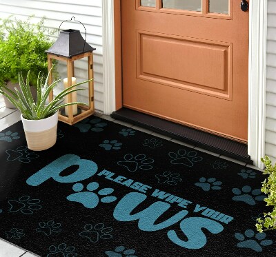 Outdoor floor mat Wipe paws