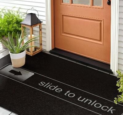 Outdoor floor mat Unlock