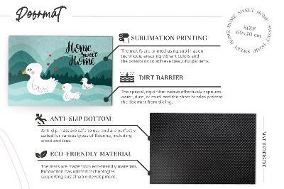 Outdoor mat Sweet Home graphic