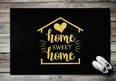 Outdoor floor mat Sweet Home inscription