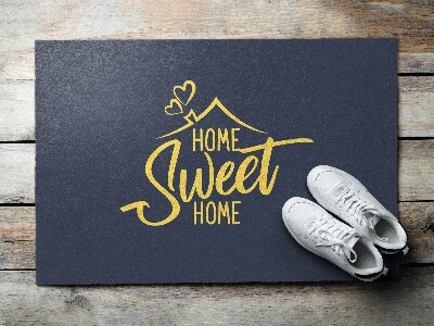 Outside door mat Sweet Home inscription