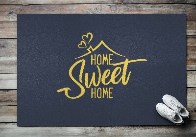 Outside door mat Sweet Home inscription