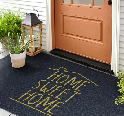 Outdoor floor mat Home Sweet Home