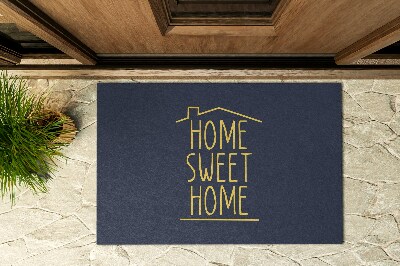 Outdoor floor mat Home Sweet Home