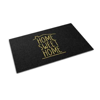 Doormat front door Inscription Home Sweet Home