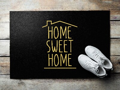 Doormat front door Inscription Home Sweet Home