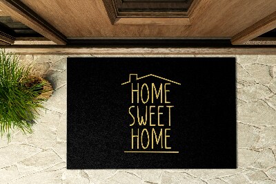 Doormat front door Inscription Home Sweet Home