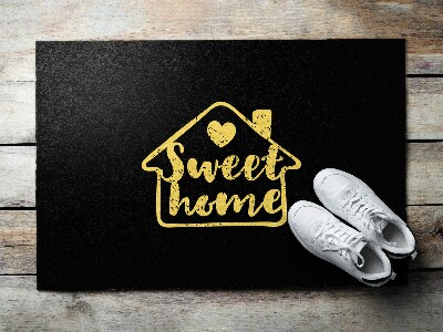 Outdoor floor mat With the inscription Home Sweet Home